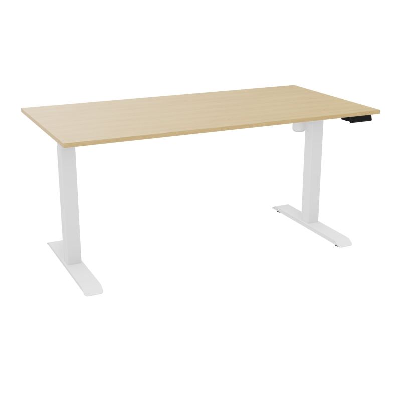 LUTZ 2 BUREAU L160 P80CM EP19PLAT.NU MOTORISE EUR  R1 SO