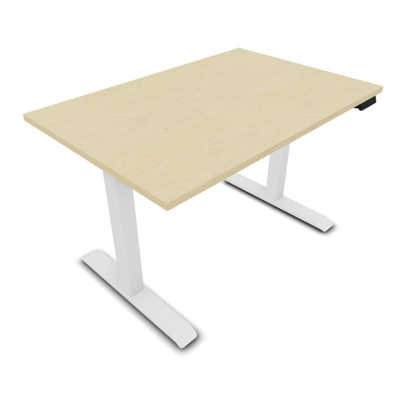 LUTZ 2 BUREAU L120 P80CM EP25 PRE PERCAGE 2OBTUR. MOTORISE EUR N8 SO