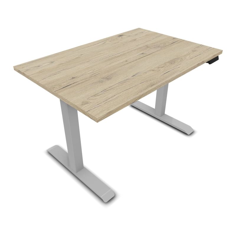 LUTZ 2 BUREAU L120 P80CM EP25PRE PERCAGE 2OBTUR. MOTORISE EUR R3 Z4