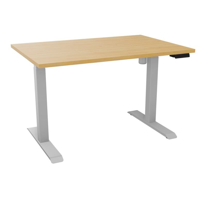LUTZ 2 BUREAU L120 P80CM EP25 PRE PERCAGE 2OBTUR. MOTORISE EUR  R5 Z4