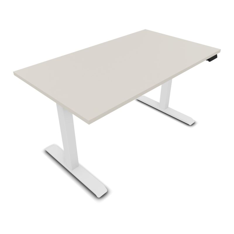 LUTZ 2 BUREAU L140 P80CM EP25 PRE PERCAGE 2OBTUR. MOTORISE EUR N5 SO