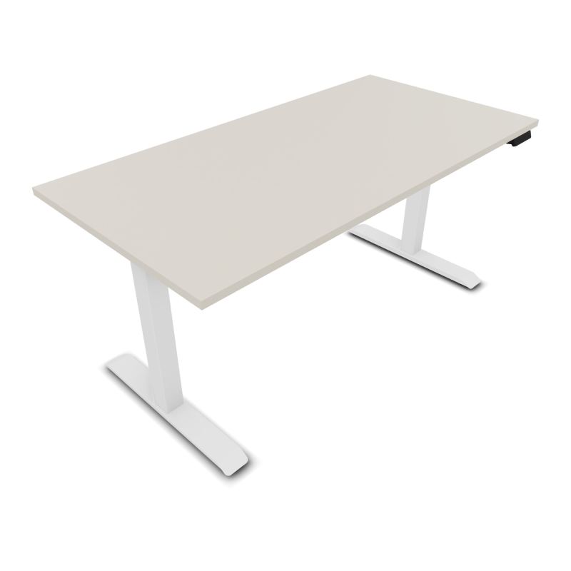 LUTZ 2 BUREAU L160 P80CM EP25 PRE PERCAGE 2OBTUR. MOTORISE EUR N5 SO