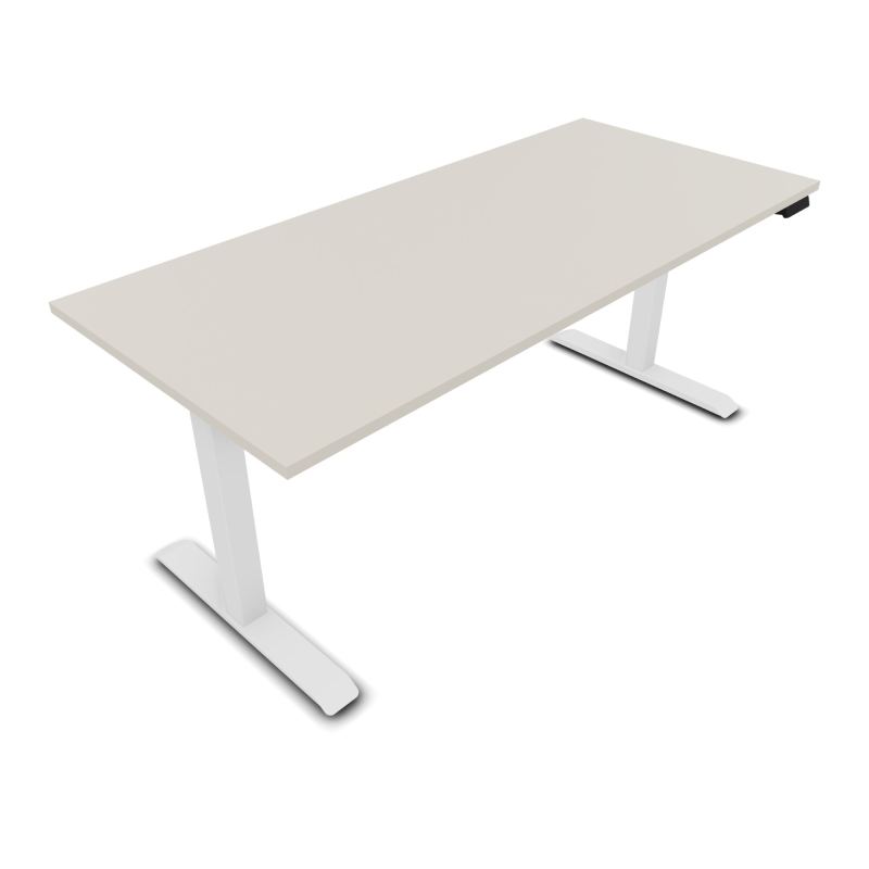 LUTZ 2 BUREAU L180 P80CM EP25 PRE PERCAGE 2OBTUR. MOTORISE EUR N5 SO