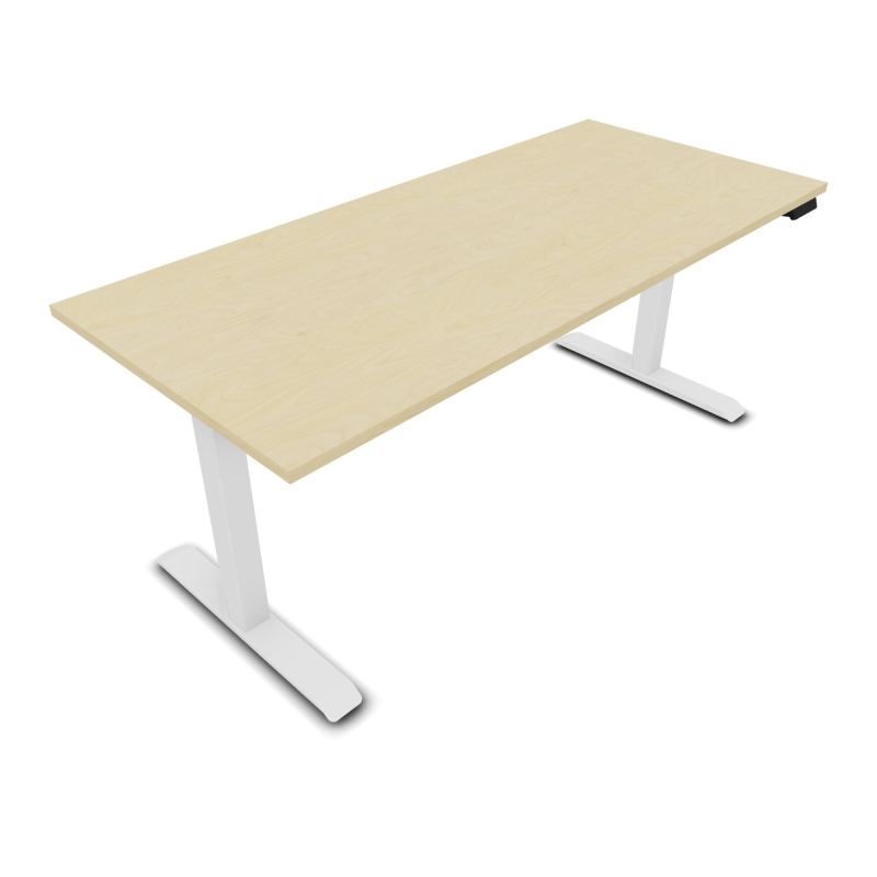 LUTZ 2 BUREAU L180 P80CM EP25 PRE PERCAGE 2OBTUR. MOTORISE EUR N8 SO