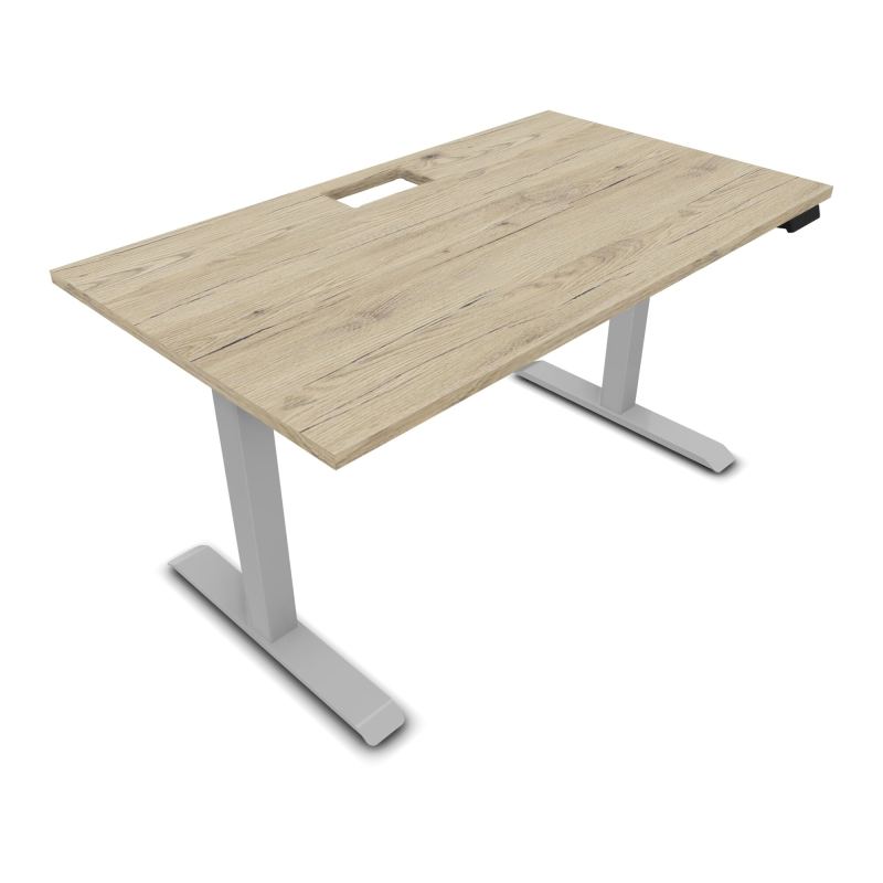 LUTZ 2 BUREAU L140 P80CM EP25 DECOUP.1TRAPPE 24X12 MOTORISE+GOULOTTE EUR R3 Z4