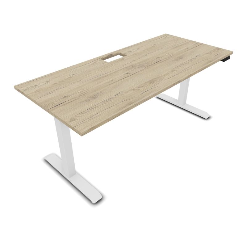 LUTZ 2 BUREAU L180 P80CM EP25 DECOUP.1TRAPPE 24X12 MOTORISE+GOULOTTE EUR R3 SO