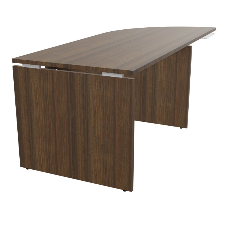 EXTENSION BUREAU AVEC ANGLE 90° INTEGRE L205XP80 PRÉ PERCÉ OBT - ANGLE À GAUCHE  N6