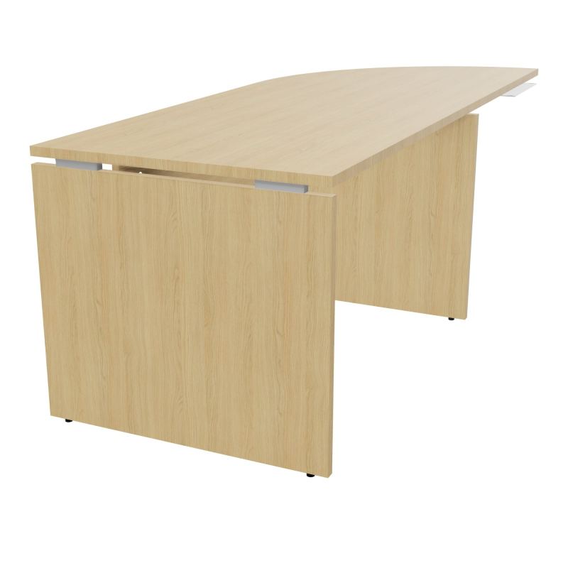 EXTENSION BUREAU AVEC ANGLE 90° INTEGRE L205XP80 PRÉ PERCÉ OBT - ANGLE À GAUCHE  R1