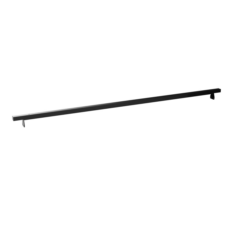 BARRE METAL L. 160 CM POUR PANNEAU ÉCRAN SOLANGE H. 40 ET 50 CM - POUR PLATEAUX COULISSAN