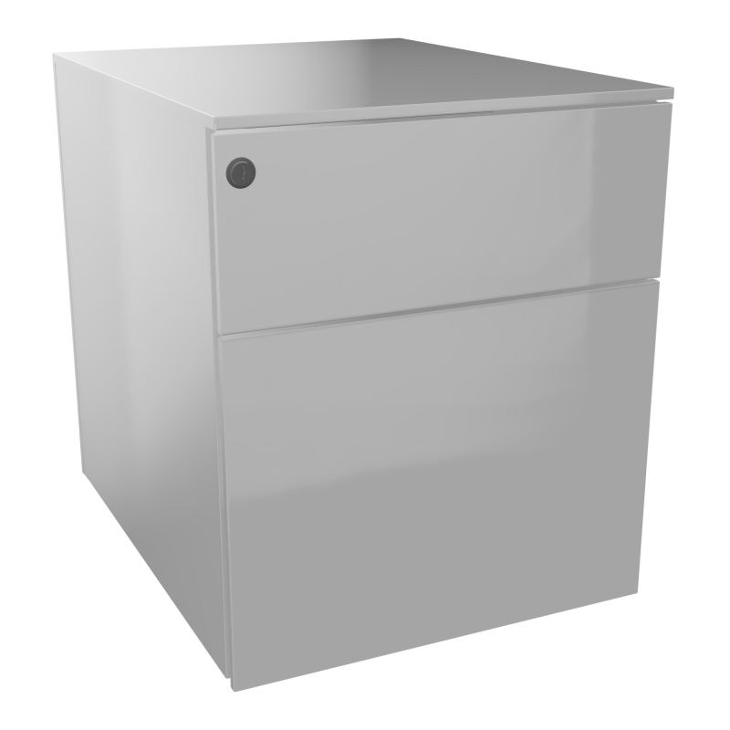 CAISSON MOB METAL 2T L.42 P.53,3 H.50,5 CM DONT 1DS SB
