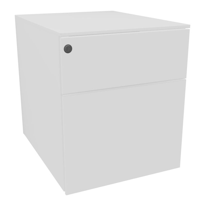 CAISSON MOB METAL 2T L.42 P.53,3 H.50,5 CM DONT 1DS SO