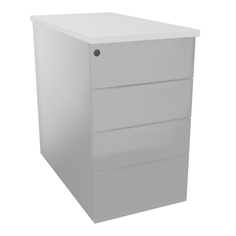 CAISSON HB METAL 4T PLT P80 L43,2 H73,5 CM TOP MELAMINE SB MG