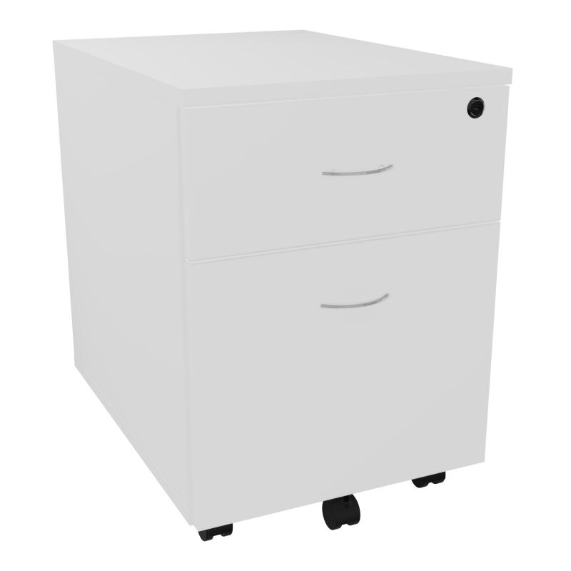 CAISSON MOBILE MELA ECO 2 TIROIRS DONT 1 DS L43,6 P55,5 H58,7 CM MG  SB