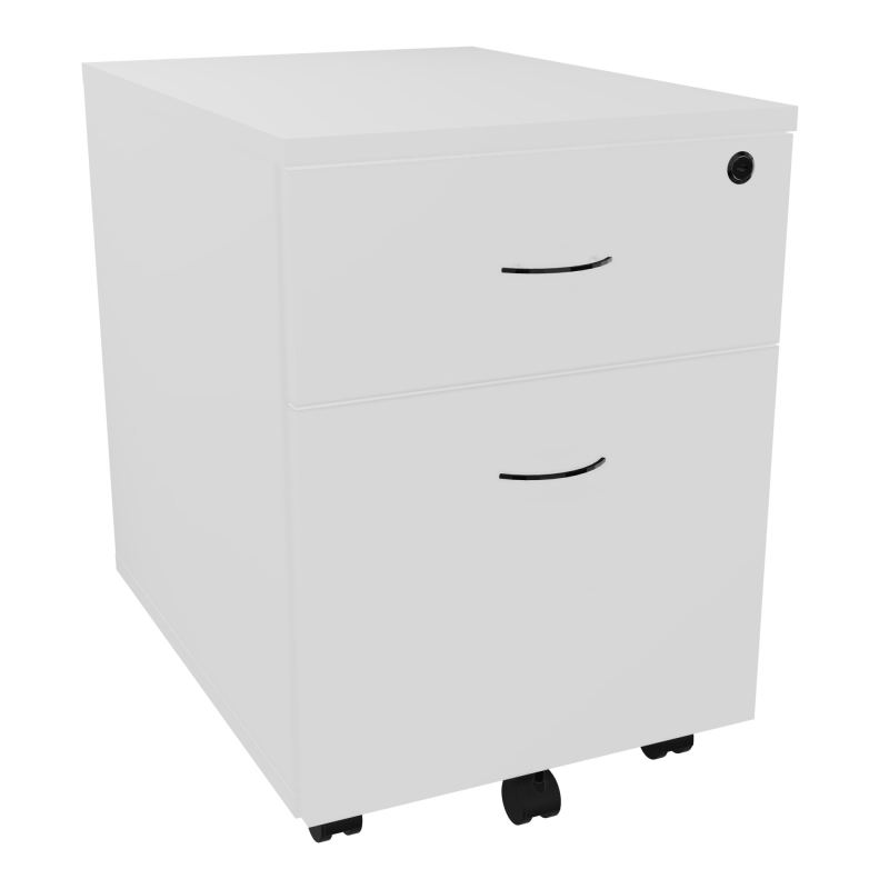 CAISSON MOBILE MELA ECO 2 TIROIRS DONT 1 DS L43,6 P55,5 H58,7 CM MG  SG