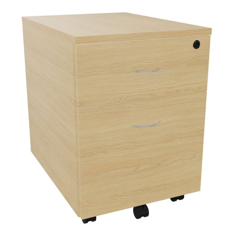 CAISSON MOBILE MELA ECO 2 TIROIRS DONT 1 DS L42 P55,5 H58,7 CM    R1 SB