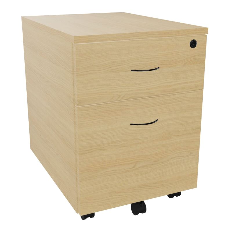 CAISSON MOBILE MELA ECO 2 TIROIRS DONT 1 DS L42 P55,5 H58,7 CM    R1 SG