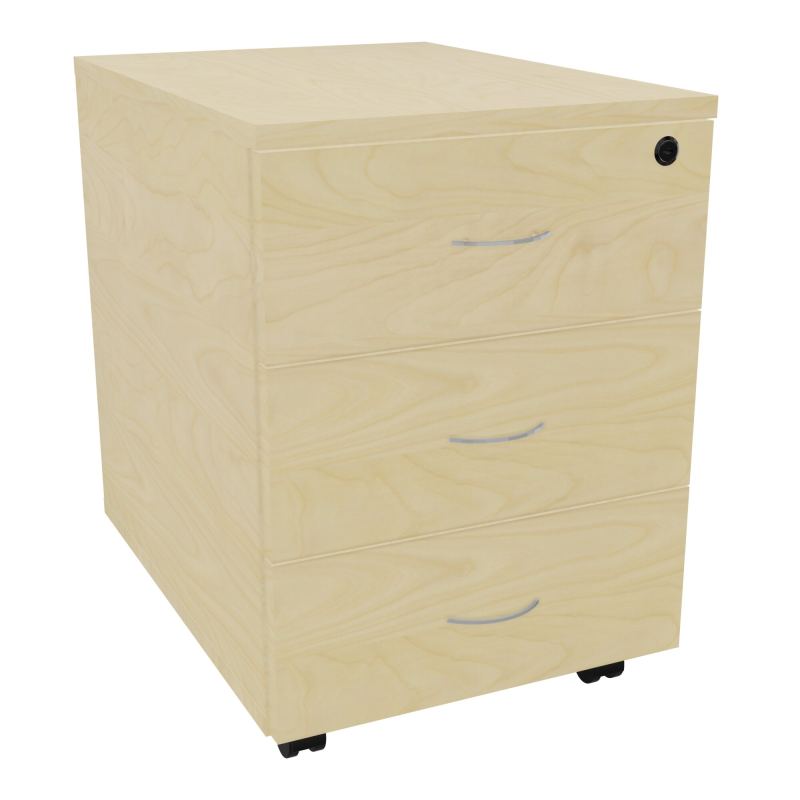 CAISSON MOBILE MELA ECO 3 TIROIRS L42 P55,5 H58,7 CM   N8 SB