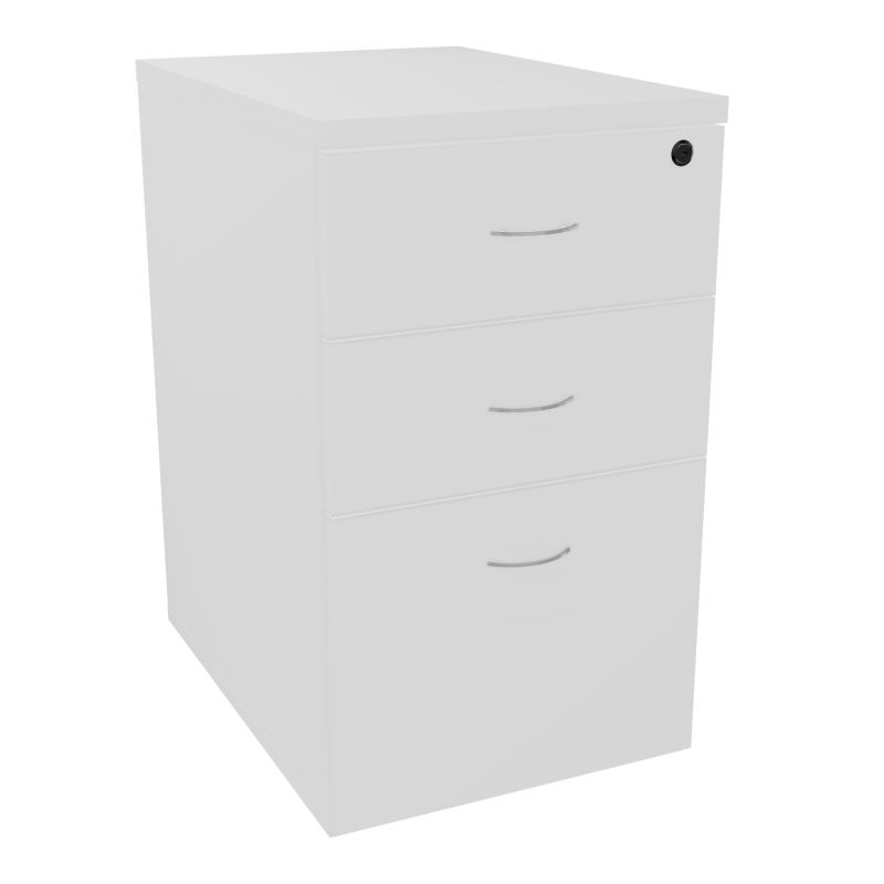 CAISSON HB MELA ECO P.60 L42 H73,5 CM 3 TIROIRS DONT 1 DS MG SB