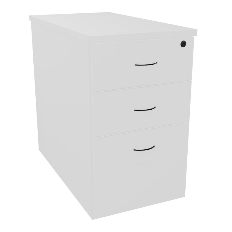 CAISSON HB MELA ECO P.80 L42 H73,5 CM 3 TIROIRS DONT 1 DS MG SG