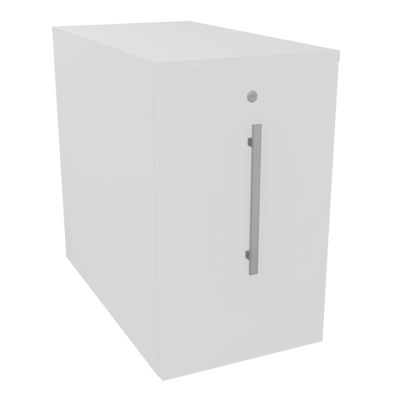 GUSTAVE CAISSON INDIVIDUEL H73,5 L43,2 P80 CM MELAMINE - CORPS  TOP  PORTE MG MG MG