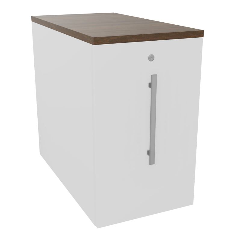 GUSTAVE CAISSON INDIVIDUEL H73,5 L43,2 P80 CM MELAMINE - CORPS  TOP  PORTE MG MG N6