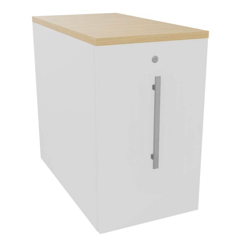 GUSTAVE CAISSON INDIVIDUEL H73,5 L43,2 P80 CM MELAMINE - CORPS  TOP  PORTE  MG MG R1