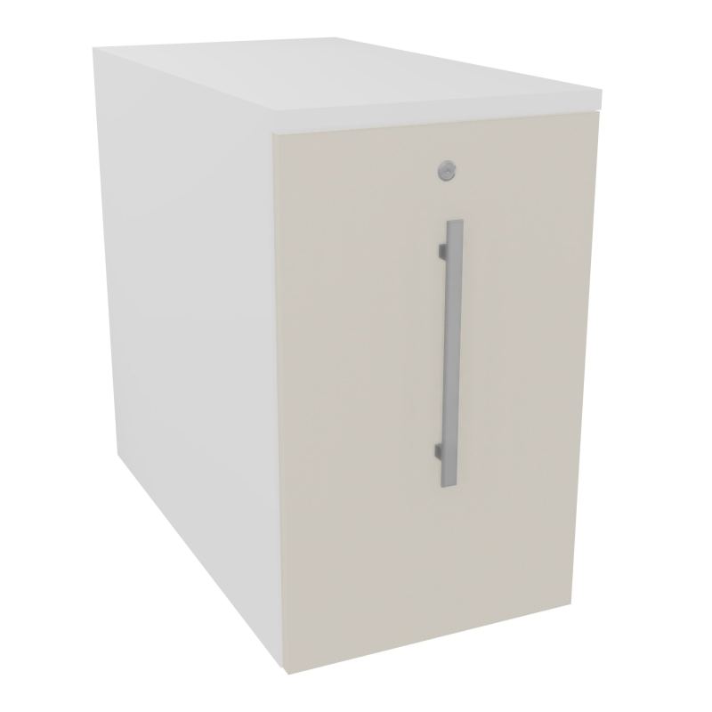 GUSTAVE CAISSON INDIVIDUEL H73,5 L43,2 P80 CM MELAMINE - CORPS  TOP  PORTE MG N5 MG