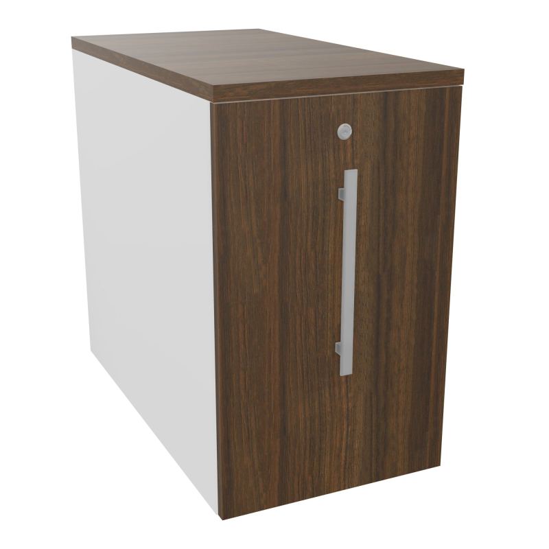 GUSTAVE CAISSON INDIVIDUEL H73,5 L43,2 P80 CM MELAMINE - CORPS  TOP  PORTE MG N6 N6