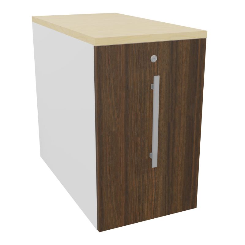 GUSTAVE CAISSON INDIVIDUEL H73,5 L43,2 P80 CM MELAMINE - CORPS  TOP  PORTE MG N6 N8
