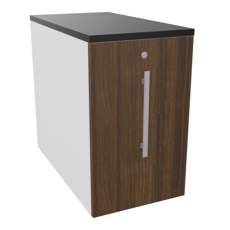GUSTAVE CAISSON INDIVIDUEL H73,5 L43,2 P80 CM MELAMINE - CORPS  TOP  PORTE  MG N6 R9
