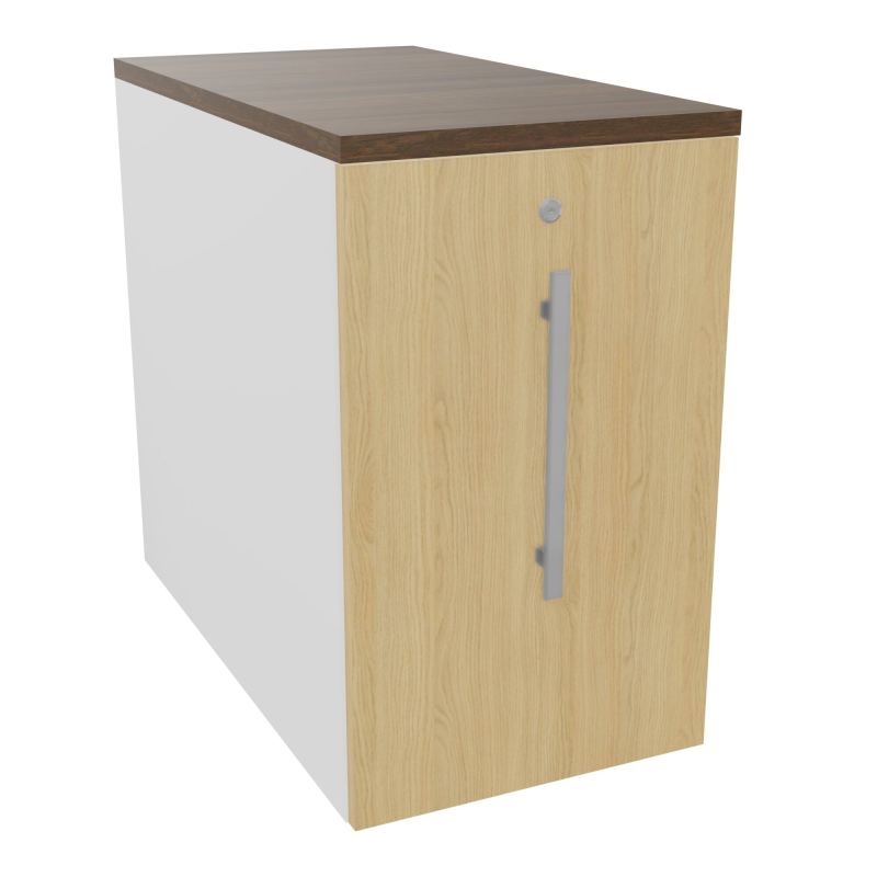GUSTAVE CAISSON INDIVIDUEL H73,5 L43,2 P80 CM MELAMINE - CORPS  TOP  PORTE  MG R1 N6