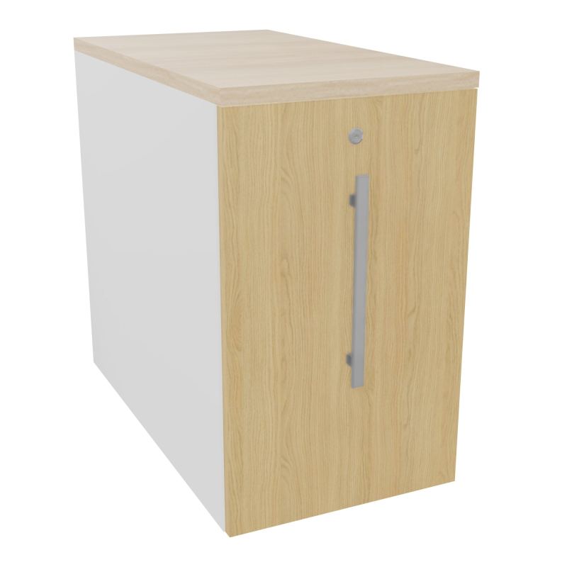 GUSTAVE CAISSON INDIVIDUEL H73,5 L43,2 P80 CM MELAMINE - CORPS  TOP  PORTE  MG R1 RZ
