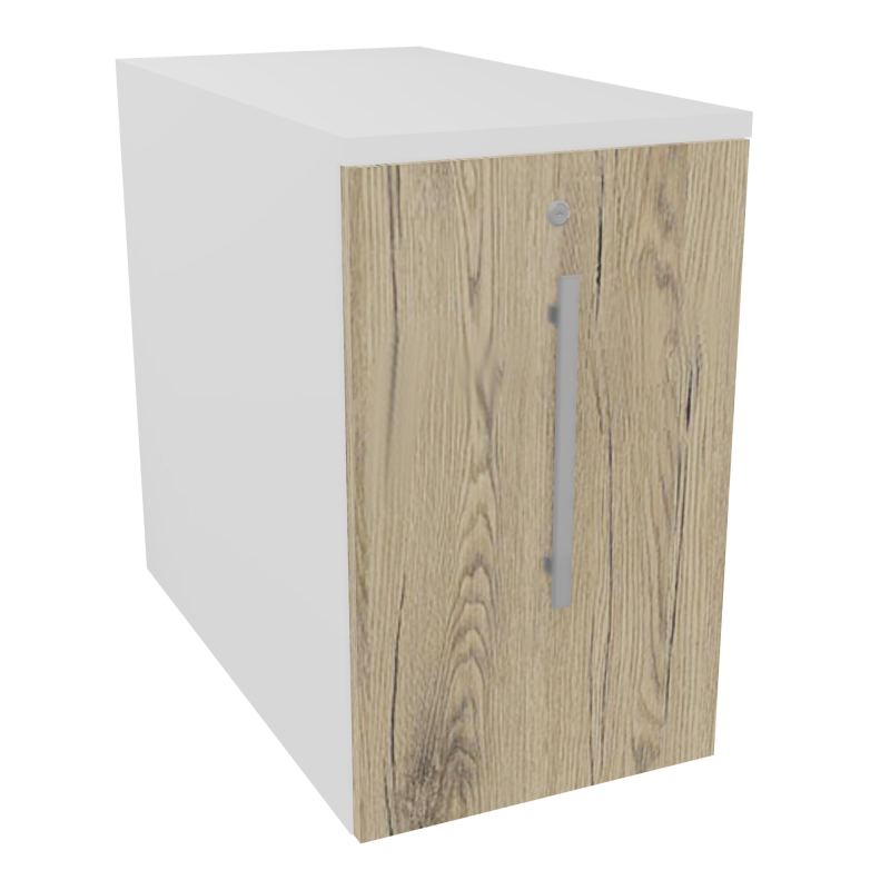 GUSTAVE CAISSON INDIVIDUEL H73,5 L43,2 P80 CM MELAMINE - CORPS  TOP  PORTE MG R3 MG