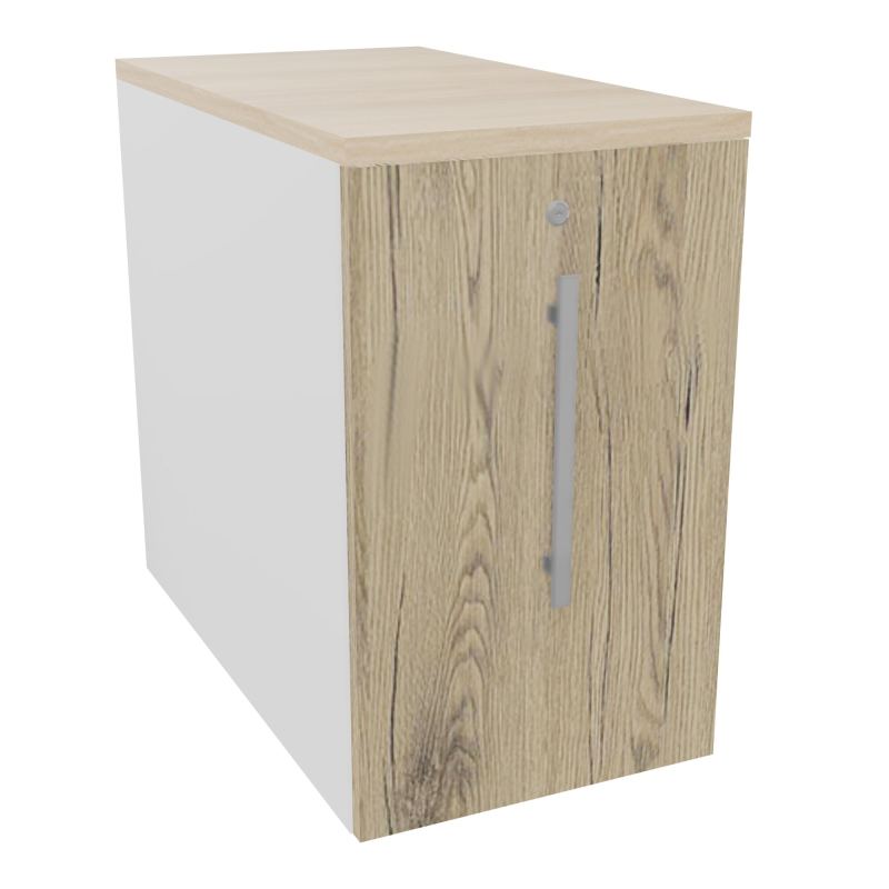 GUSTAVE CAISSON INDIVIDUEL H7 3,5 L43,2 P80 CM MELAMINE - CORPS TOP PORTE MG R3 RZ