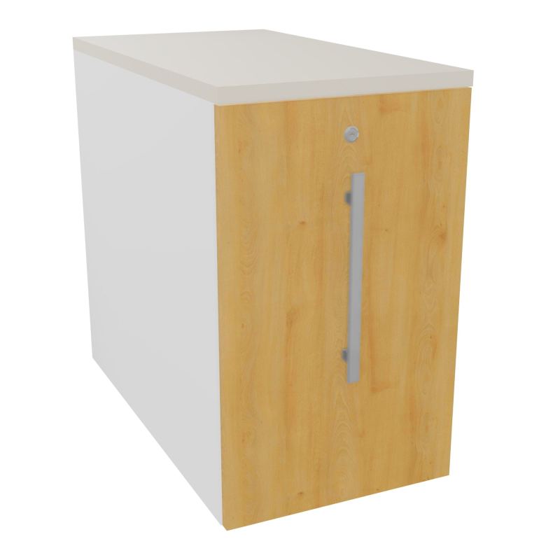 GUSTAVE CAISSON INDIVIDUEL H73,5 L43,2 P80 CM MELAMINE - CORPS  TOP  PORTE  MG R5 N5
