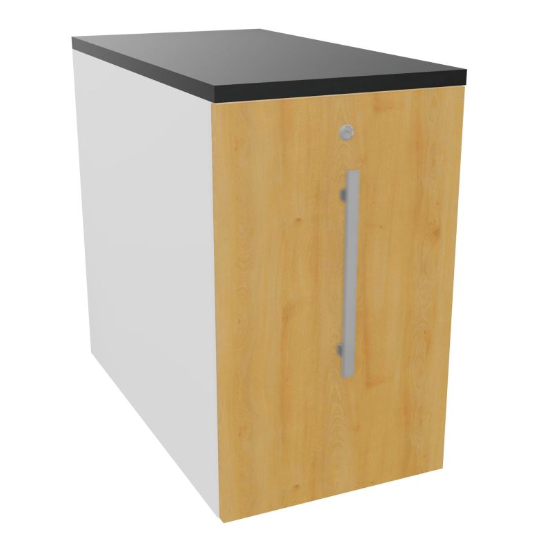 GUSTAVE CAISSON INDIVIDUEL H73,5 L43,2 P80 CM MELAMINE - CORPS  TOP  PORTE  MG R5 R9