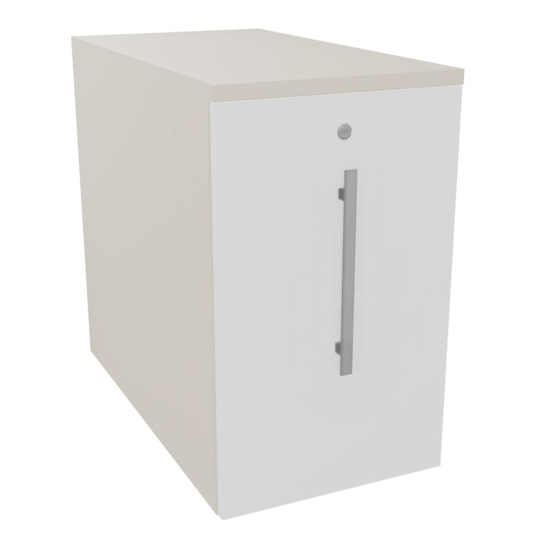 GUSTAVE CAISSON INDIVIDUEL H73,5 L43,2 P80 CM MELAMINE - CORPS  TOP  PORTE N5 MG N5