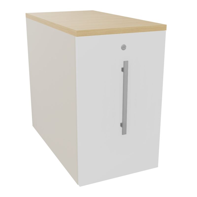 GUSTAVE CAISSON INDIVIDUEL H73,5 L43,2 P80 CM MELAMINE - CORPS  TOP  PORTE  N5 MG R1