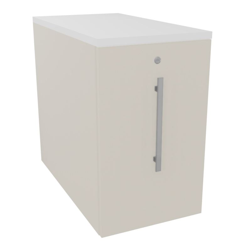GUSTAVE CAISSON INDIVIDUEL H73,5 L43,2 P80 CM MELAMINE - CORPS  TOP  PORTE N5 N5 MG