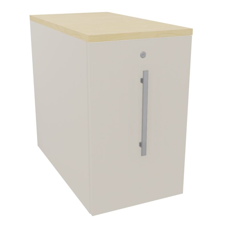 GUSTAVE CAISSON INDIVIDUEL H73,5 L43,2 P80 CM MELAMINE - CORPS  TOP  PORTE N5 N5 N8
