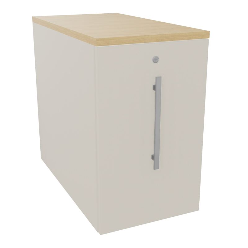 GUSTAVE CAISSON INDIVIDUEL H73,5 L43,2 P80 CM MELAMINE - CORPS  TOP  PORTE  N5 N5 R1