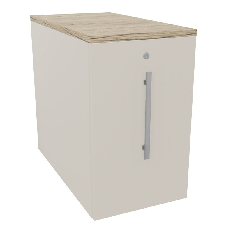 GUSTAVE CAISSON INDIVIDUEL H73,5 L43,2 P80 CM MELAMINE - CORPS  TOP  PORTE N5 N5 R3