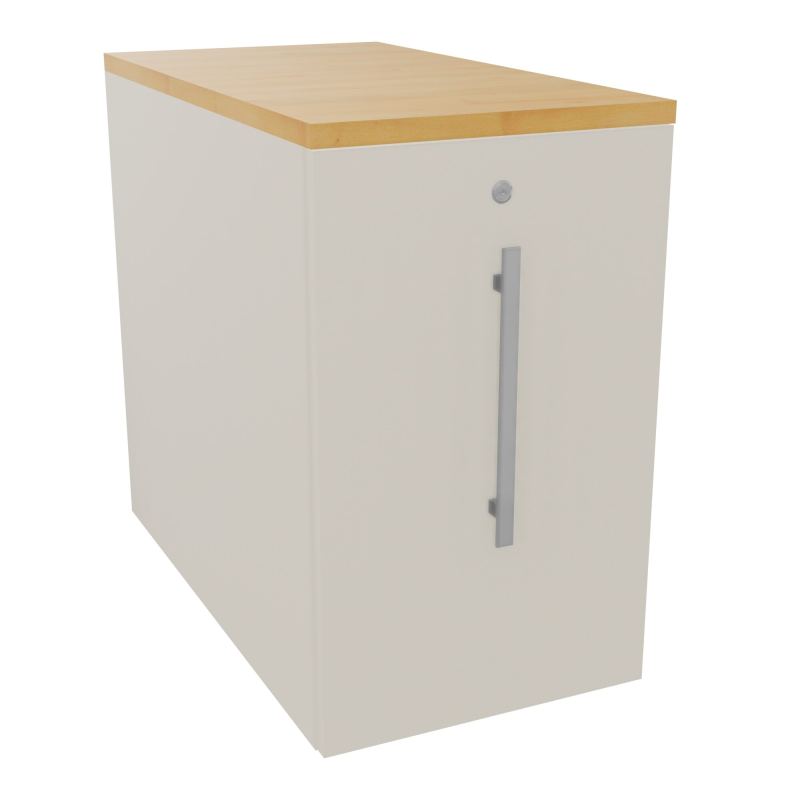 GUSTAVE CAISSON INDIVIDUEL H73,5 L43,2 P80 CM MELAMINE - CORPS  TOP  PORTE  N5 N5 R5