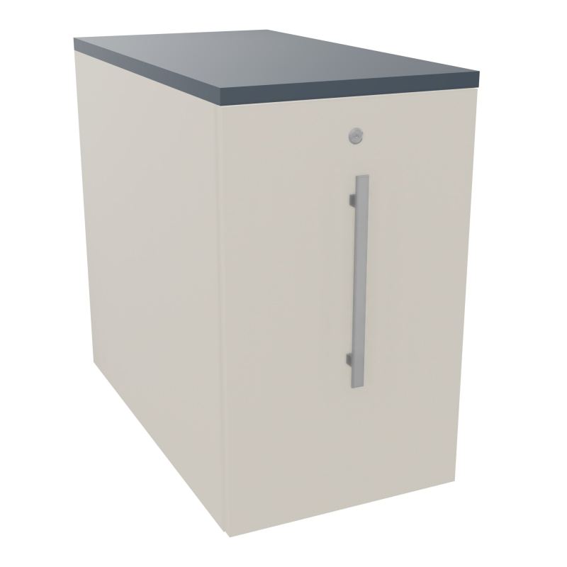 GUSTAVE CAISSON INDIVIDUEL H73,5 L43,2 P80 CM MELAMINE - CORPS  TOP  PORTE  N5 N5 R6