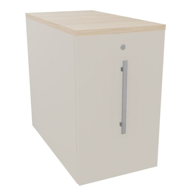 GUSTAVE CAISSON INDIVIDUEL H73,5 L43,2 P80 CM MELAMINE - CORPS  TOP  PORTE N5 N5 RZ