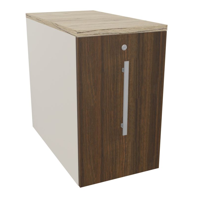 GUSTAVE CAISSON INDIVIDUEL H73,5 L43,2 P80 CM MELAMINE - CORPS  TOP  PORTE N5 N6 R3