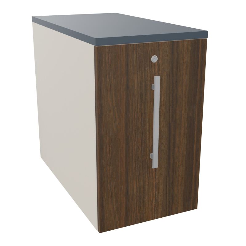 GUSTAVE CAISSON INDIVIDUEL H73,5 L43,2 P80 CM MELAMINE - CORPS  TOP  PORTE  N5 N6 R6