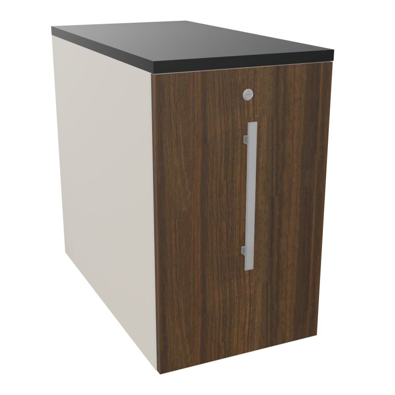 GUSTAVE CAISSON INDIVIDUEL H73,5 L43,2 P80 CM MELAMINE - CORPS  TOP  PORTE  N5 N6 R9