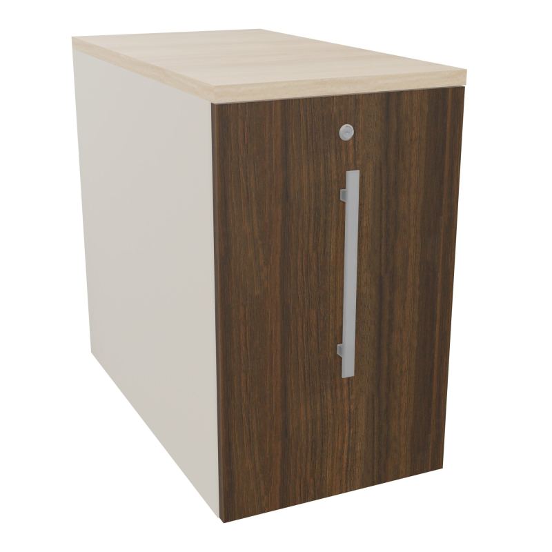 GUSTAVE CAISSON INDIVIDUEL H73,5 L43,2 P80 CM MELAMINE - CORPS  TOP  PORTE N5 N6 RZ