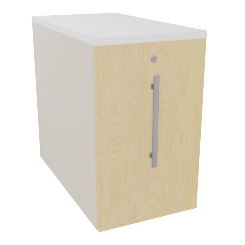GUSTAVE CAISSON INDIVIDUEL H73,5 L43,2 P80 CM MELAMINE - CORPS  TOP  PORTE N5 N8 MG